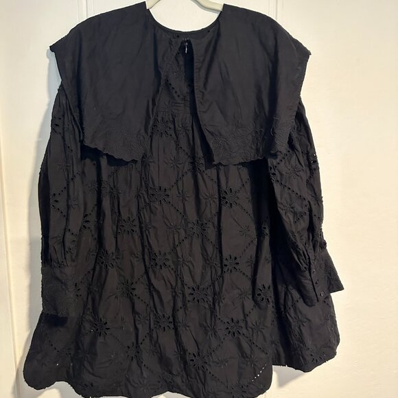 Damson Madder Black Dress - Picture 5 of 6